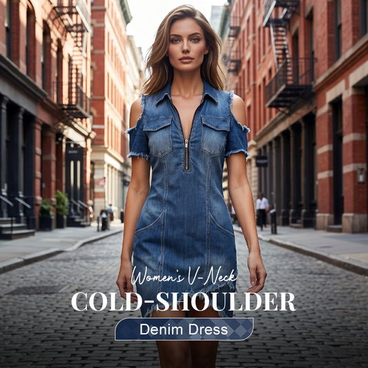Everyday Denim Comfort Shift Dress